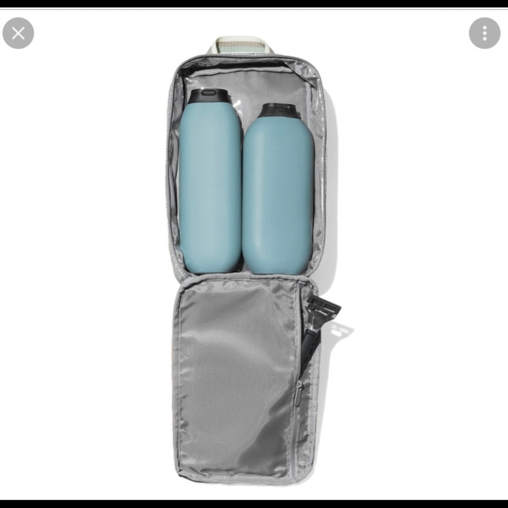 Thirty one modern toiletry bag in textured grey